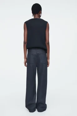 Sale COS JEANSY „VOLUME” Z SZEROKIMI NOGAWKAMI