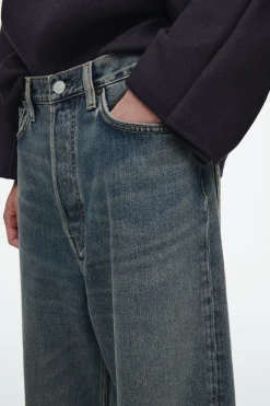 Fashion COS JEANSY „VOLUME” Z SZEROKIMI NOGAWKAMI