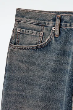 Fashion COS JEANSY „VOLUME” Z SZEROKIMI NOGAWKAMI