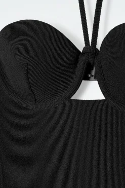 Outlet COS JEDNOCZĘŚCIOWY STRÓJ KĄPIELOWY Z FISZBINAMI