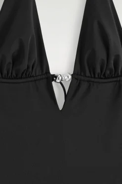 Fashion COS JEDNOCZĘŚCIOWY STRÓJ KĄPIELOWY Z GŁĘBOKIM DEKOLTEM