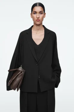 Hot COS JEDNORZĘDOWA MARYNARKA OVERSIZE