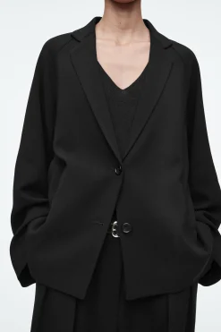 Hot COS JEDNORZĘDOWA MARYNARKA OVERSIZE