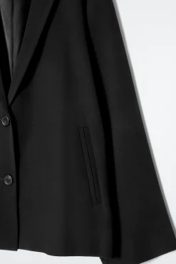 Hot COS JEDNORZĘDOWA MARYNARKA OVERSIZE