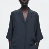 Fashion COS JEDWABNA KOSZULA Z RĘKAWEM 3/4