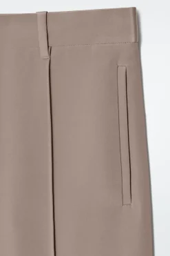New COS JEDWABNE SPODNIE CAPRI