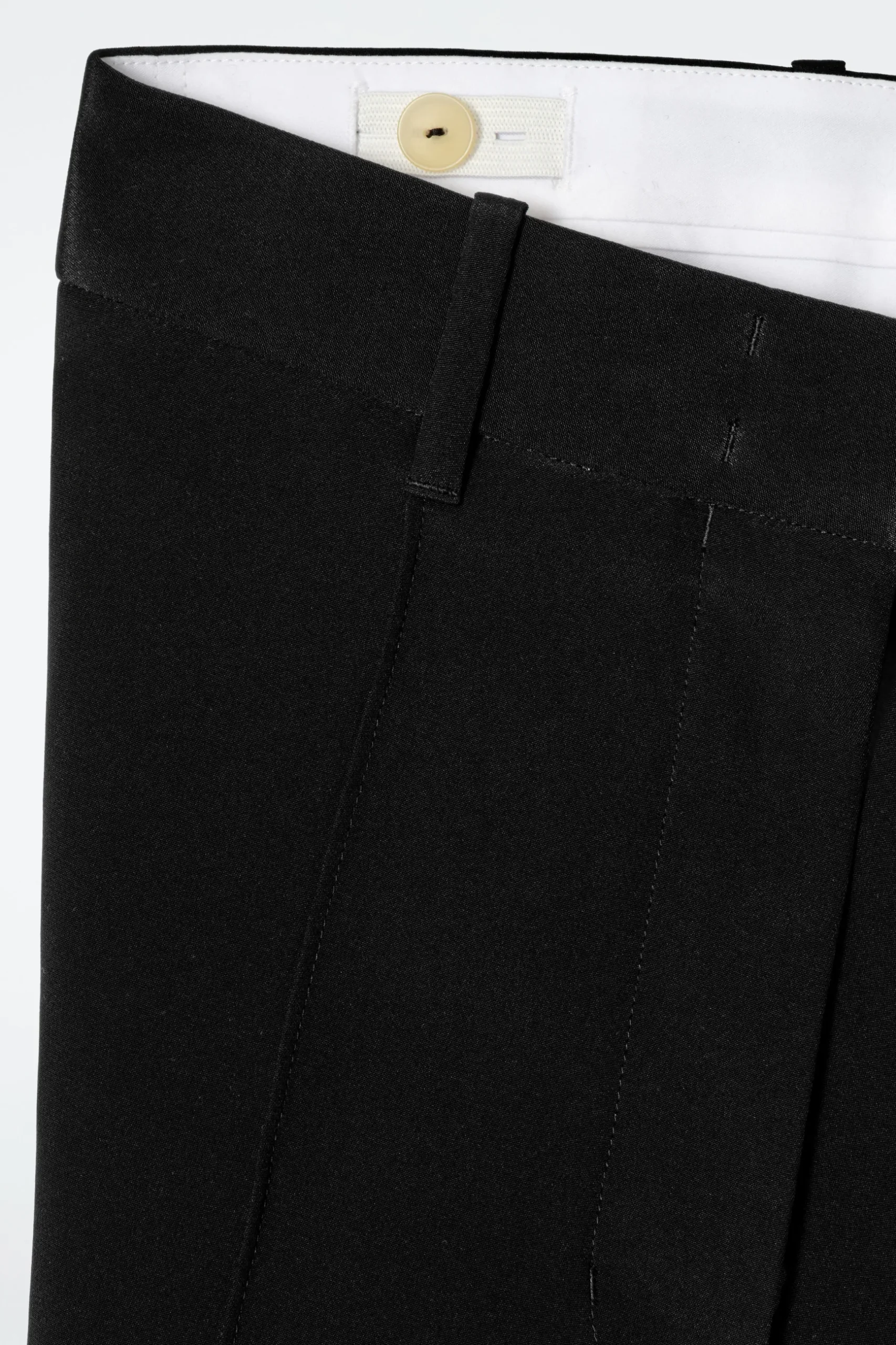 New COS JEDWABNE SPODNIE CAPRI