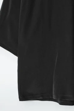 Discount COS JEDWABNO-BAWEŁNIANY T-SHIRT Z RĘKAWAMI TYPU DOLMAN
