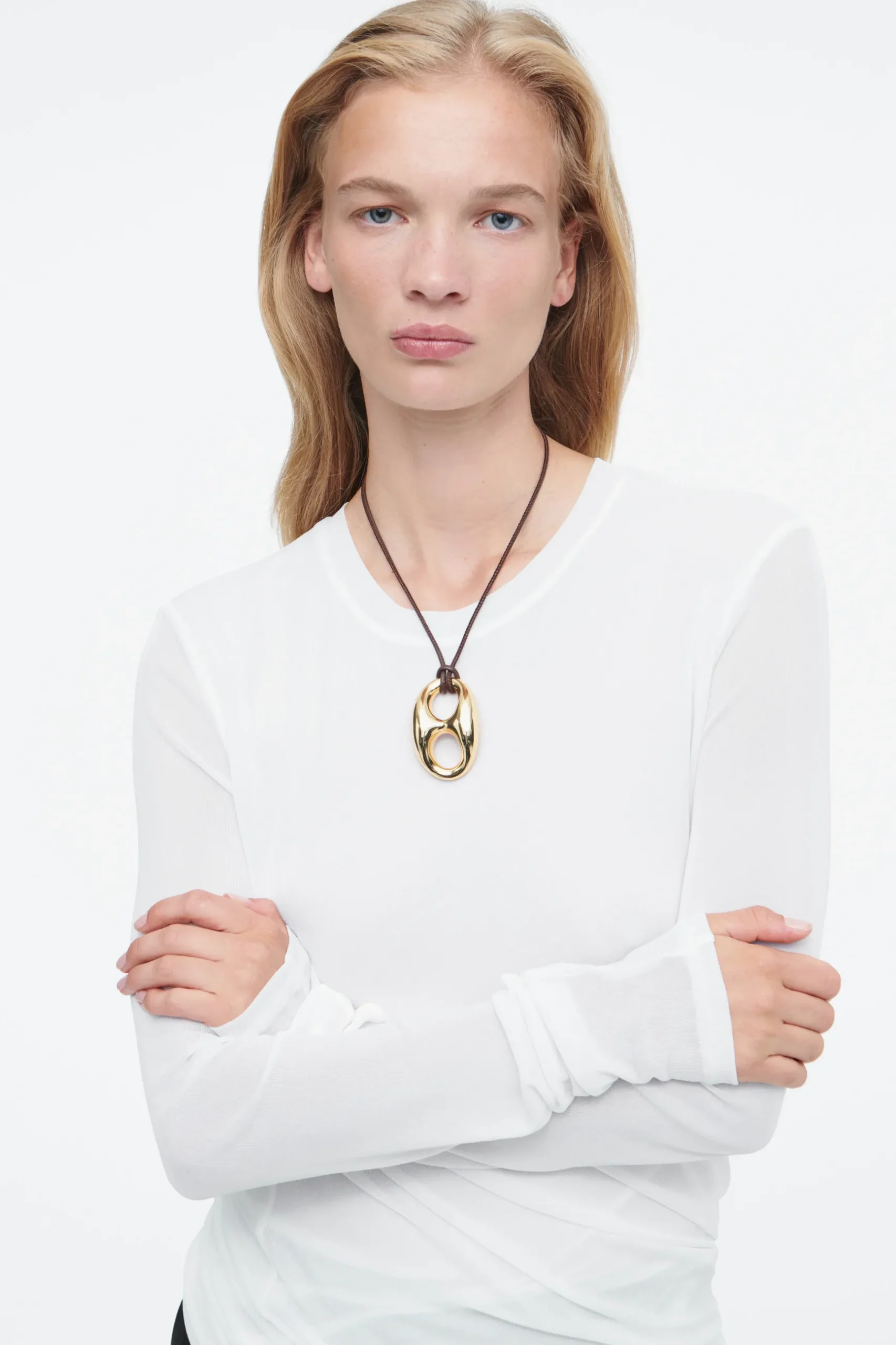 New COS JEDWABNY TOP ZE SKRĘCONYM DOŁEM