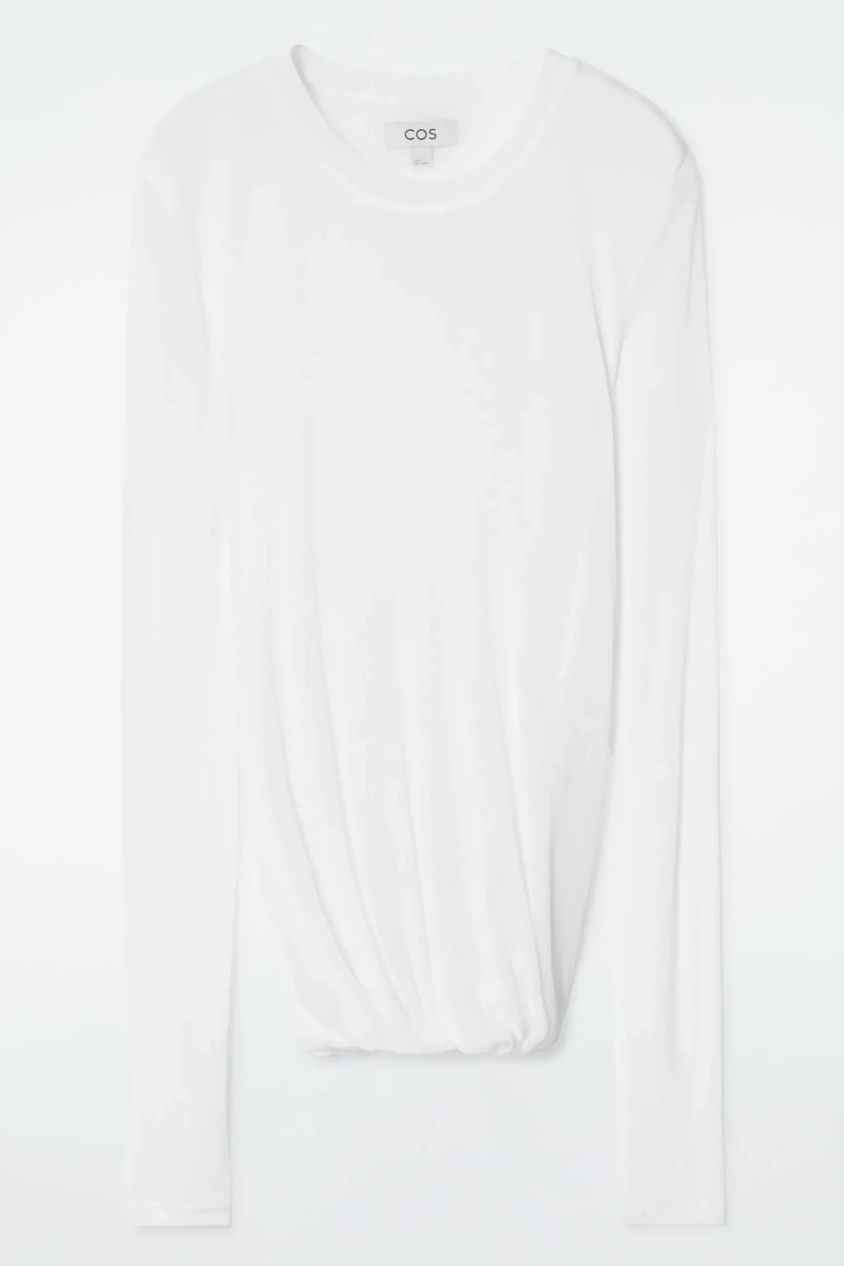 New COS JEDWABNY TOP ZE SKRĘCONYM DOŁEM