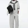Fashion COS JOGGERSY Z NOGAWKAMI TYPU BARREL
