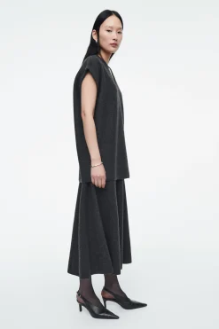 New COS KAMIZELKA OVERSIZE Z MIESZANKI Z GOTOWANĄ WEŁNĄ