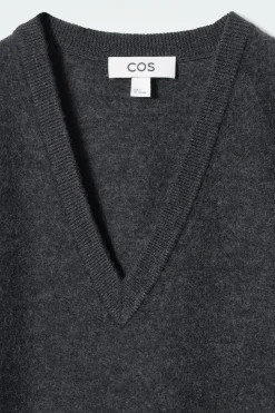 New COS KAMIZELKA OVERSIZE Z MIESZANKI Z GOTOWANĄ WEŁNĄ
