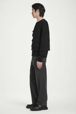 Fashion COS KAMIZELKA W STYLU UTILITY Z MIESZANKI Z WEŁNĄ