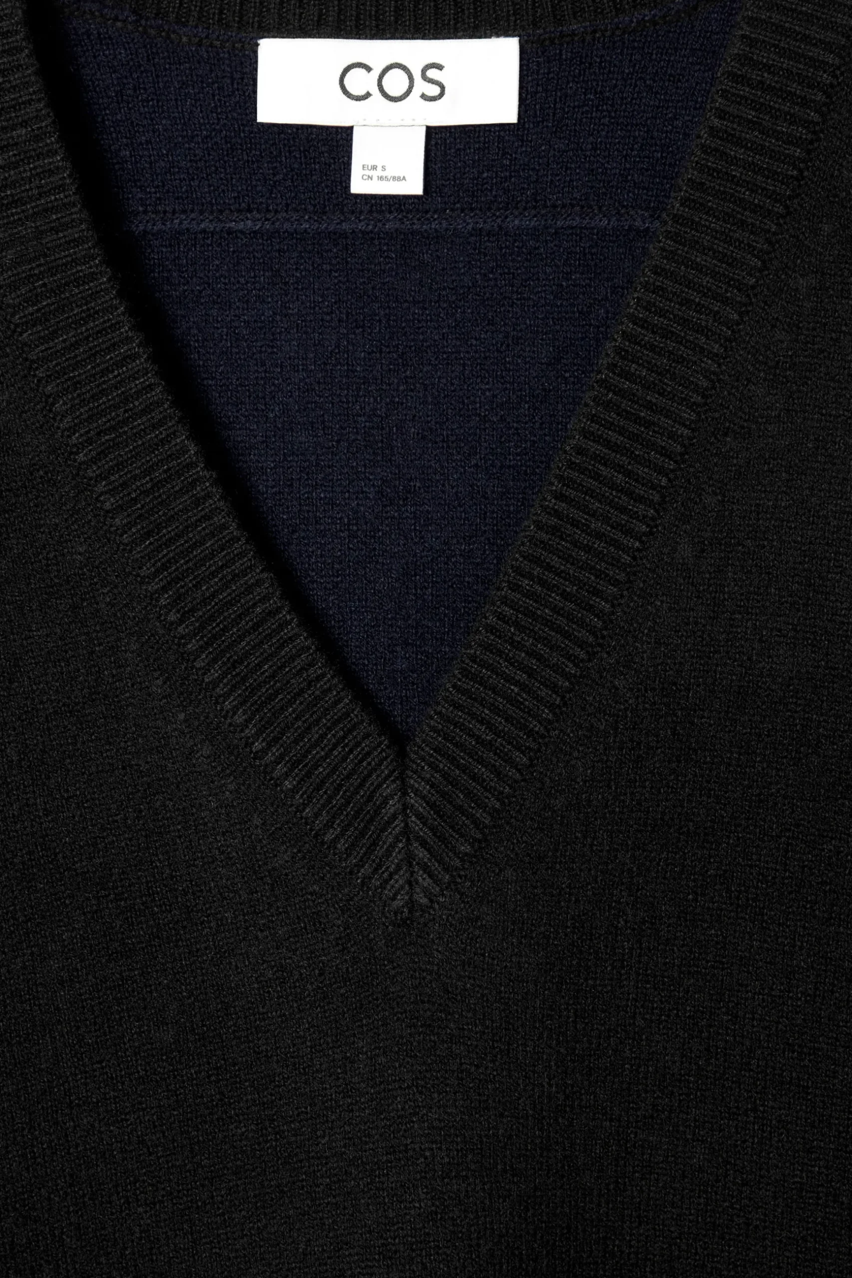 Fashion COS KAMIZELKA Z DWUSTRONNEJ DZIANINY Z WEŁNĄ