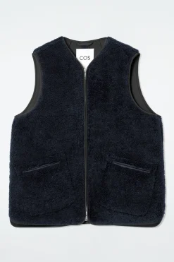 Sale COS KAMIZELKA Z IMITACJI KOŻUSZKA – OVERSIZED FIT