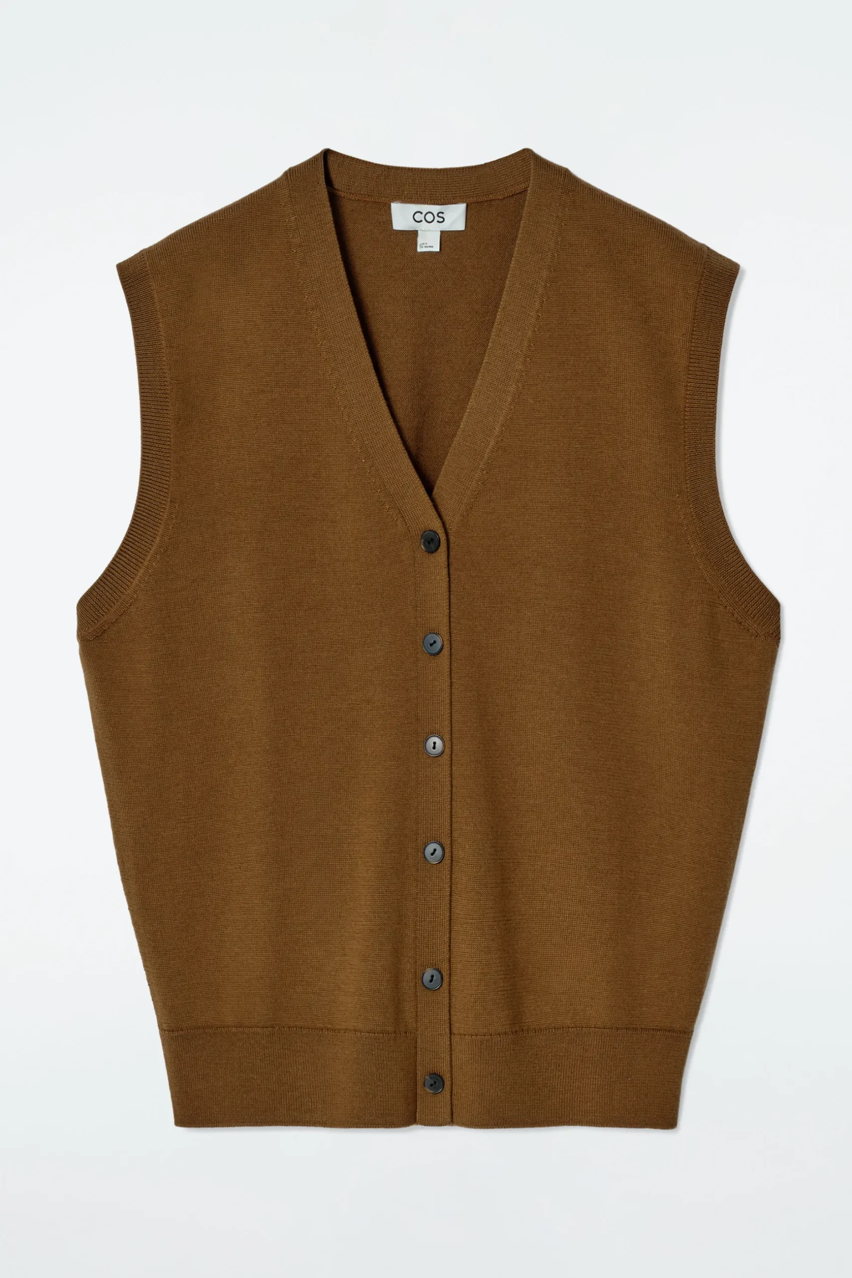 Fashion COS KAMIZELKA Z WEŁNY MERINO