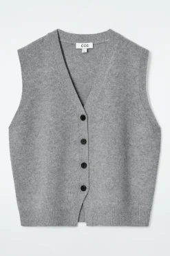 Clearance COS KAMIZELKA Z WEŁNY MERINO