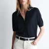 Clearance COS KARDIGAN À LA KOSZULKA POLO Z WEŁNĄ MERINO