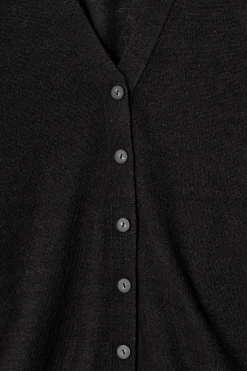 New COS KARDIGAN Z WEŁNY MERINO I LNU