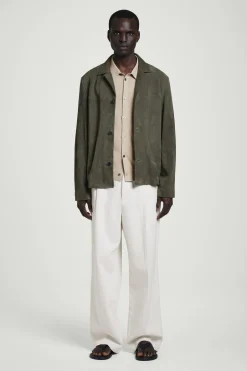Sale COS KNITTED LINENSILK SHIRT