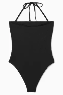 Outlet COS KOSTIUM KĄPIELOWY BANDEAU W PRĄŻKI