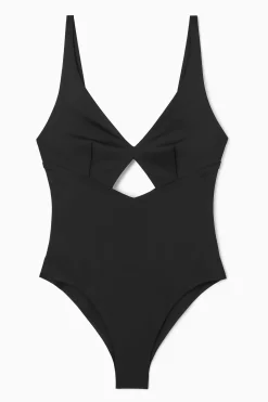Clearance COS KOSTIUM KĄPIELOWY Z WYCIĘCIEM Z PIANKI NEOPRENOWEJ