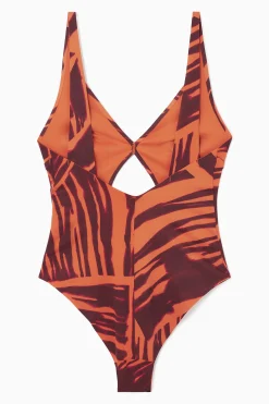 Fashion COS KOSTIUM KĄPIELOWY Z WYCIĘCIEM Z PIANKI NEOPRENOWEJ