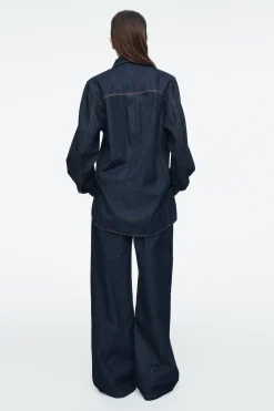 Outlet COS KOSZULA DŻINSOWA OVERSIZE