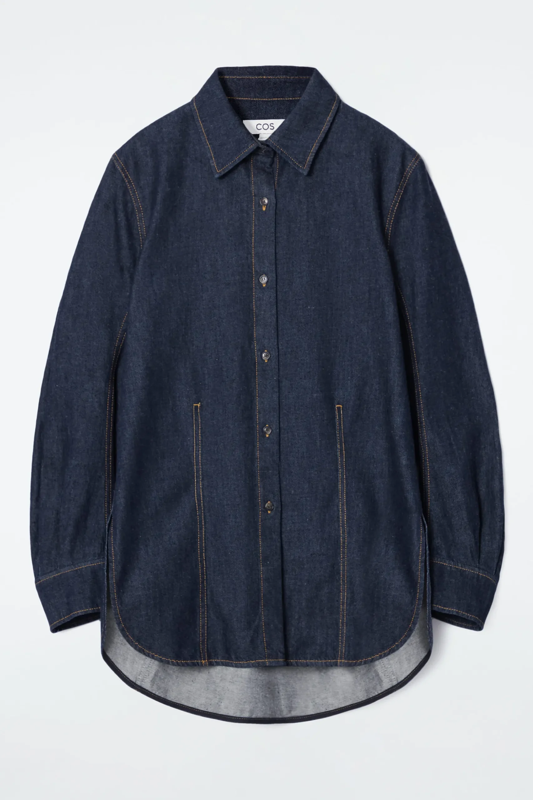 Outlet COS KOSZULA DŻINSOWA OVERSIZE