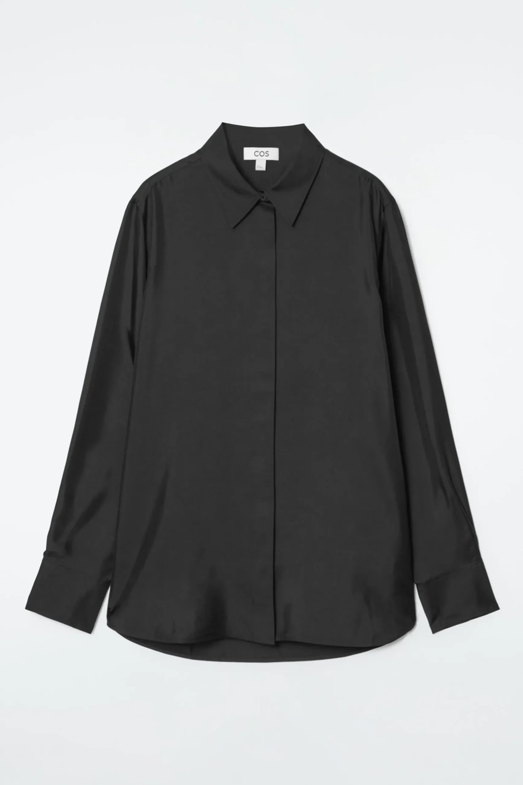 Discount COS KOSZULA OVERSIZE Z CZYSTEGO JEDWABIU