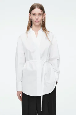 Clearance COS KOSZULA OVERSIZE Z WIĄZANIEM W TALII