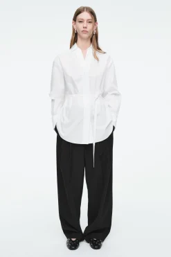 Clearance COS KOSZULA OVERSIZE Z WIĄZANIEM W TALII