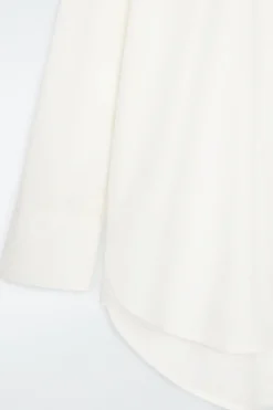 Fashion COS KOSZULA OVERSIZE Z ZAKRZYWIONYM DOŁEM