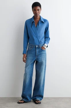 Fashion COS KOSZULA Z BAWEŁNĄ