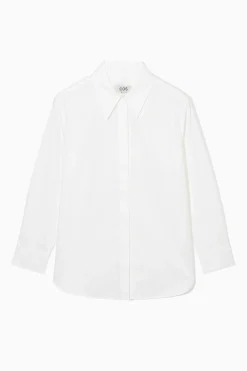 Clearance COS KOSZULA Z BAWEŁNIANEJ POPELINY RELAXED FIT