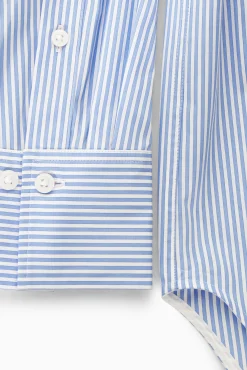 Online COS KOSZULA Z BAWEŁNIANEJ POPELINY RELAXED FIT