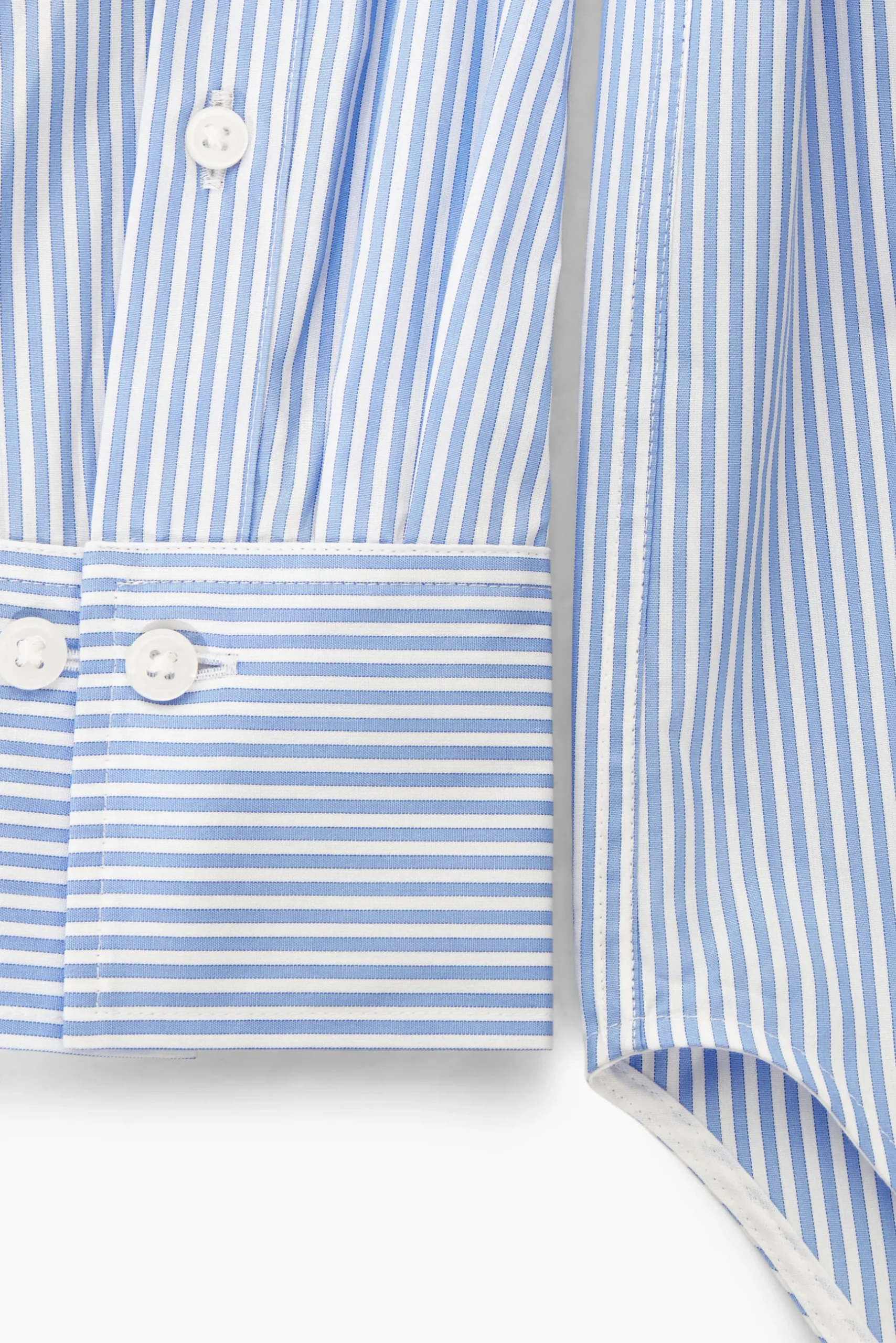 Online COS KOSZULA Z BAWEŁNIANEJ POPELINY RELAXED FIT