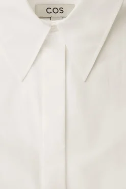 Clearance COS KOSZULA Z BAWEŁNIANEJ POPELINY RELAXED FIT