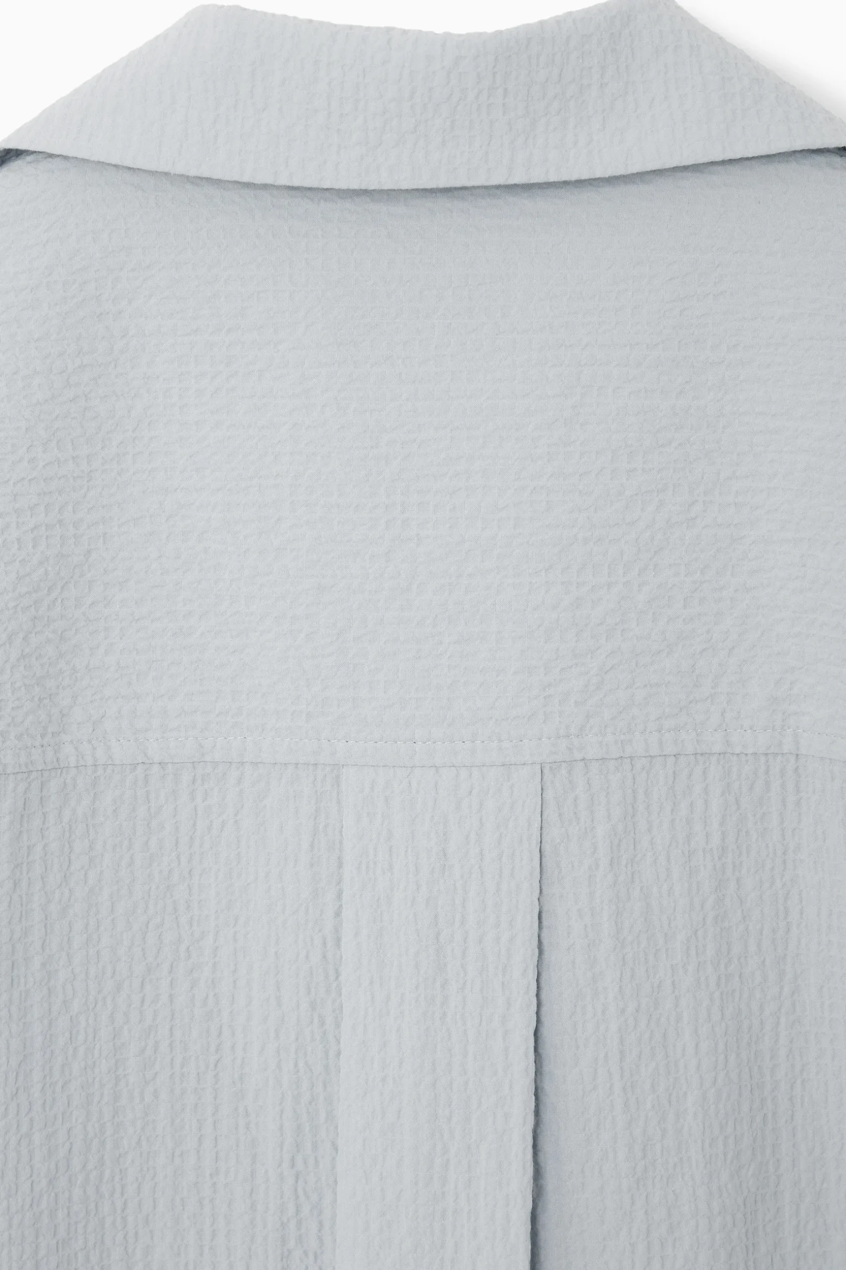 Discount COS KOSZULA Z BAWEŁNY SEERSUCKER – REGULAR FIT