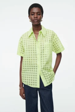 Outlet COS KOSZULA Z JEDWABIEM W STYLU UTILITY – RELAXED FIT