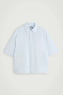 New COS KOSZULA Z KRÓTKIM RĘKAWEM