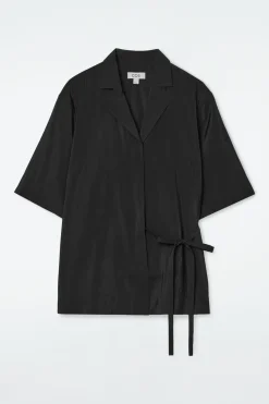 New COS KOSZULA Z KRÓTKIM RĘKAWEM – RELAXED FIT