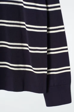 Clearance COS KOSZULKA POLO Z MIESZANKI JEDWABIU I BAWEŁNY
