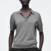 Online COS KOSZULKA POLO Z WEŁNĄ MERINO