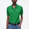 Outlet COS KOSZULKA POLO Z WEŁNĄ MERINO