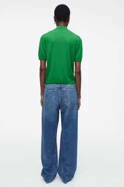 Outlet COS KOSZULKA POLO Z WEŁNĄ MERINO