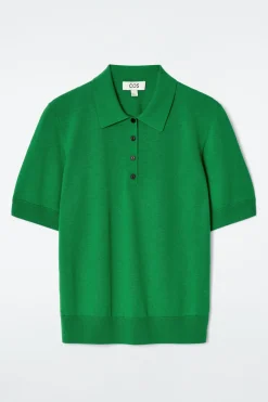 Outlet COS KOSZULKA POLO Z WEŁNĄ MERINO