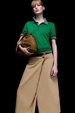 Outlet COS KOSZULKA POLO Z WEŁNĄ MERINO