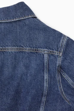 Clearance COS KRÓTKA DŻINSOWA KURTKA